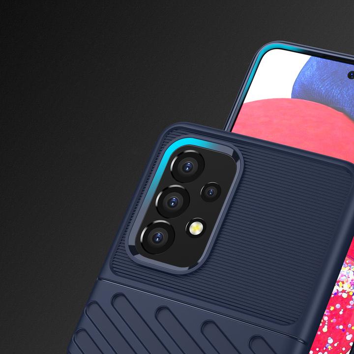 Produktbild Hurtel Thunder Case Flexibel Robuste Panzer Handyhülle TPU Schutzhülle für Samsung Galaxy A53 5G blau (Samsung Galaxy A53 5G)