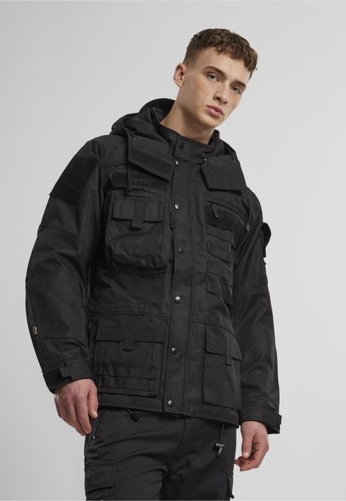 Actual product image Brandit Performance outdoor jacket size S colour black (S)