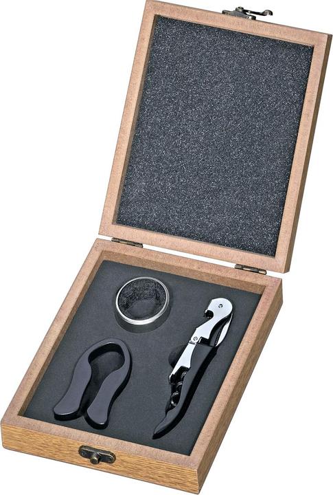 Image du produit Cilio Set à vin PIEMONTE 3pcs (Anneau de goutte, Verseur de vin)