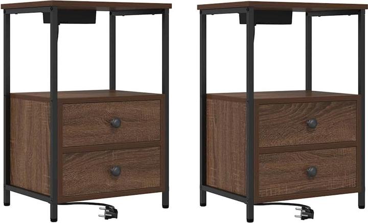 Produktbild vidaXL Nachttisch (40 x 31 x 60 cm)