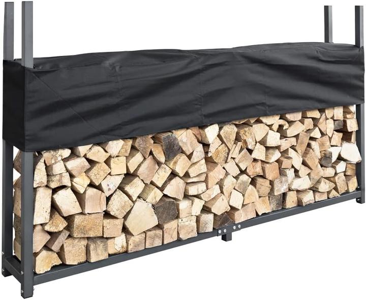 Actual product image V2Aox Firewood rack