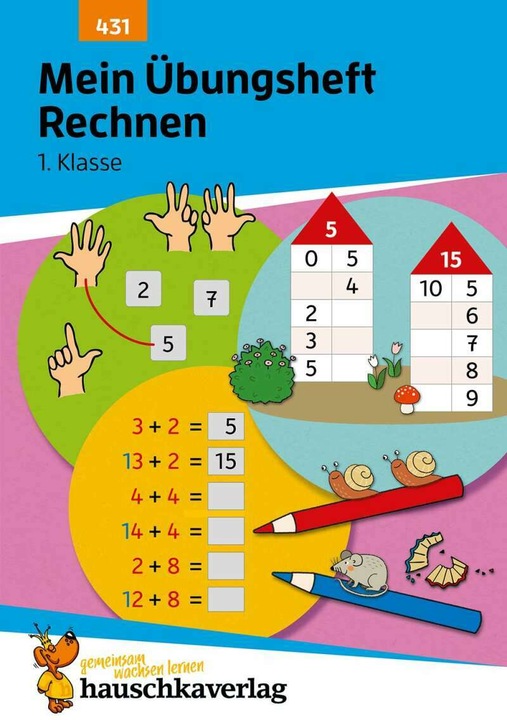 Immagine prodotto Mein Übungsheft Rechnen - 1. Klasse, A5-Heft (Tedesco, Tina Harder, Masha Greune, 2021)