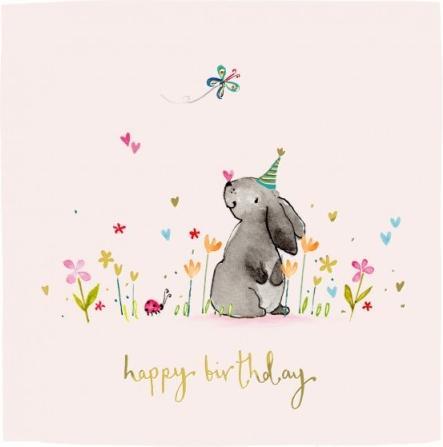 Immagine prodotto Louise Mulgrew Biglietto di auguri di buon compleanno - Coniglietto - di