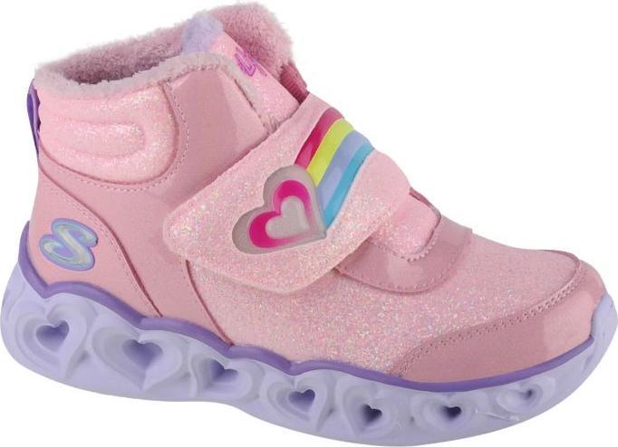 Skechers Heart Lights - Brilliant Rainbow Junior Shoes