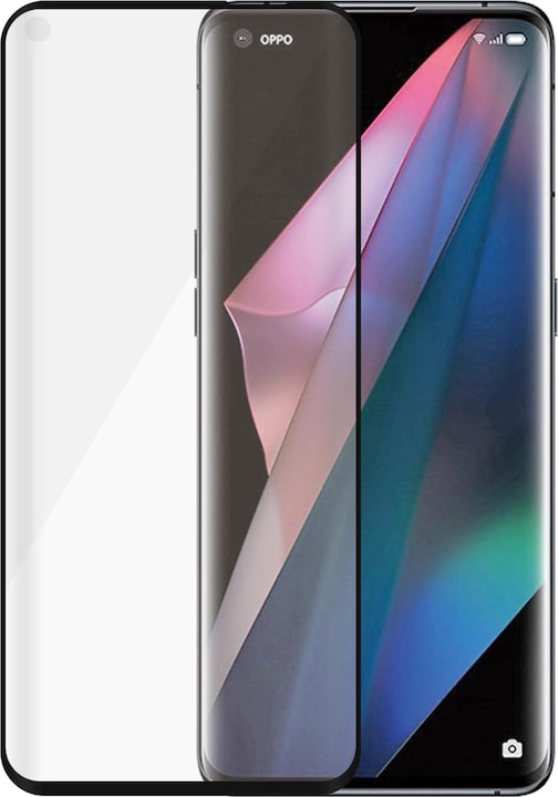Image du produit PanzerGlass Oppo Find X3 Neo Etui Friendly Antibactérien noir (1 pièce(s), Oppo Find X3 Neo, Oppo Find X5)