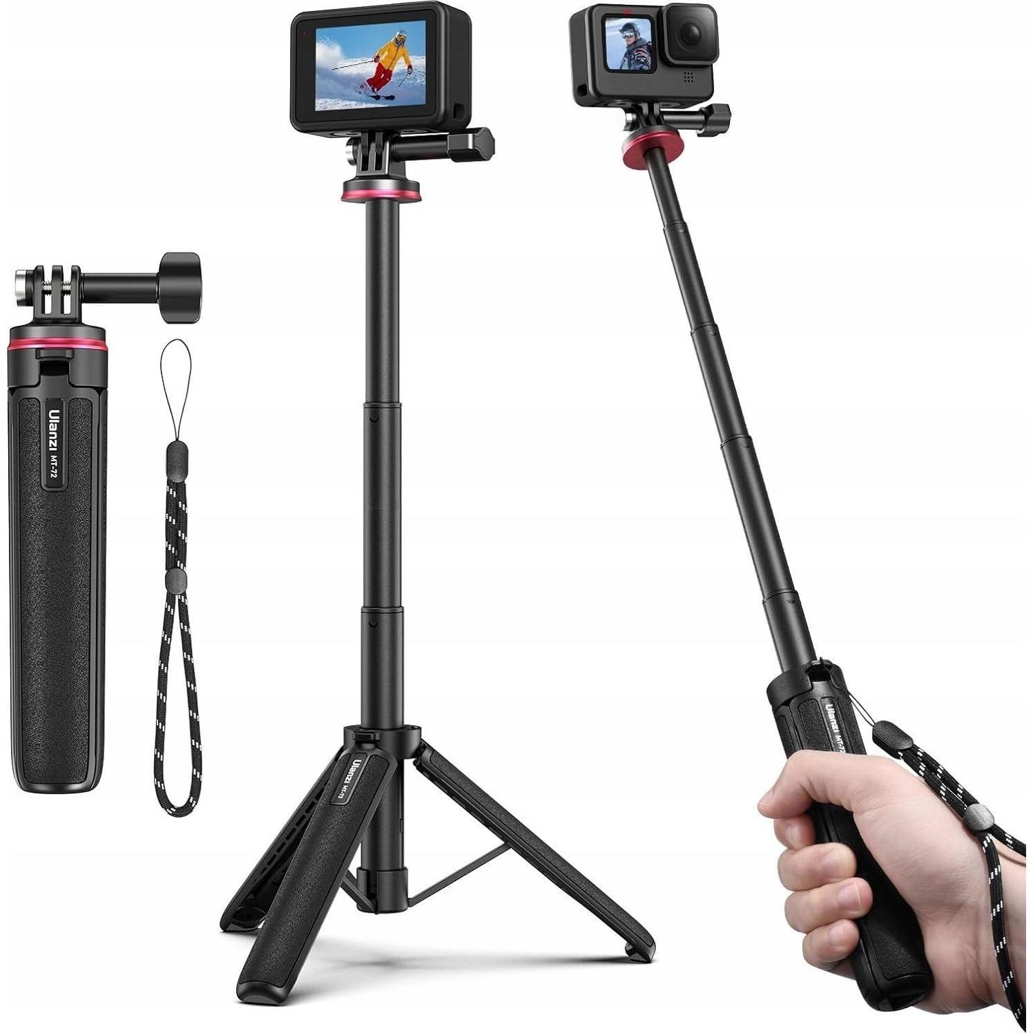 Ulanzi Statyw Monopod Tripod do GoPro HERO 13 12 11 10 9 8 7 6 5 MAX / / MT-72, Accessori action cam
