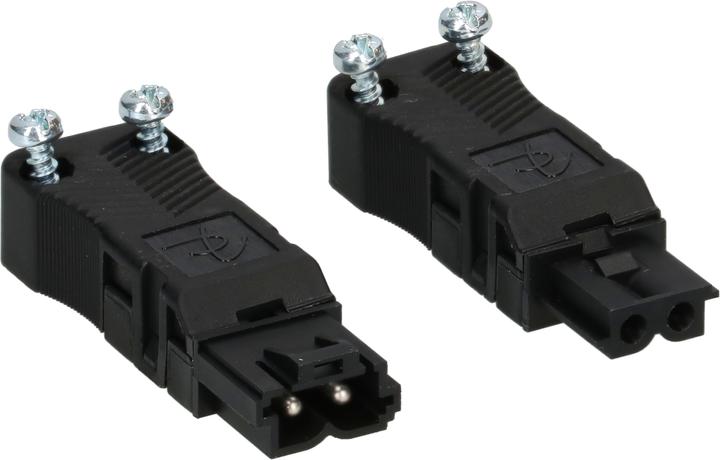 Actual product image Max Hauri Flat plug and coupling