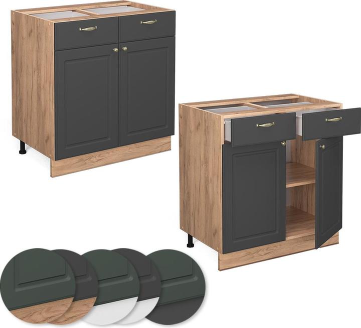 Actual product image Vicco Küchenunterschrank Fame-Line (80 x 60 x 81.5 cm)