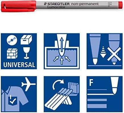 Produktbild LC-Power Lumocolor NonPermanent-Marker (10x)