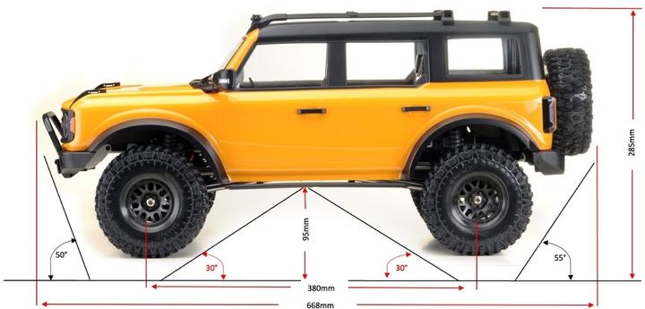 Produktbild Absima Crawler CR1.8 Bronx Yellow Edition RTR (RTR Ready-to-Run)