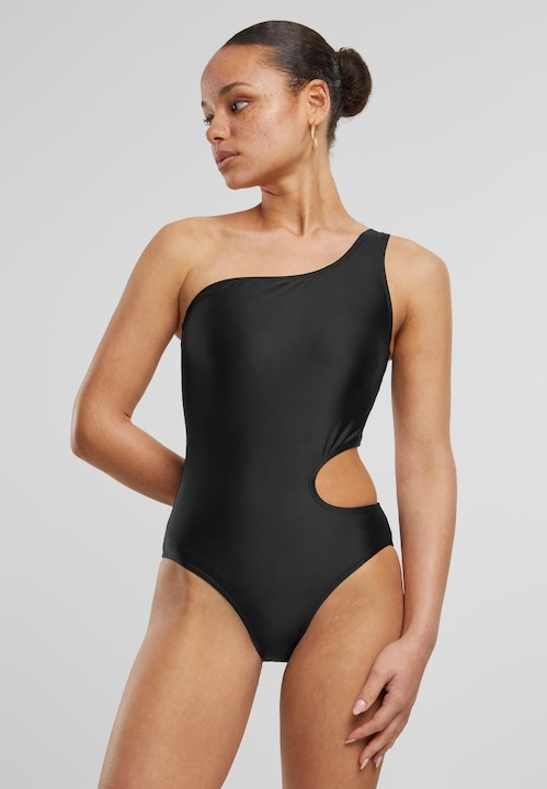 Produktbild Urban Classics Ladies Asymmetric Cut Out Swimmsuit - 159551 (M)