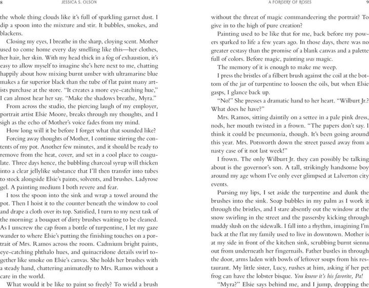 Produktbild A Forgery of Roses (Englisch, Jessica S. Olson, 2022)