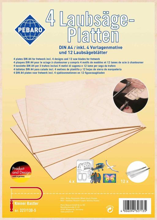 Produktbild Pebaro Set Holzplatten