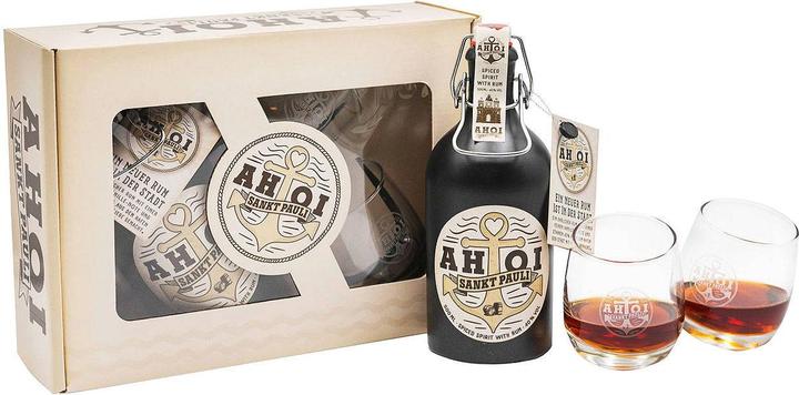 Actual product image Compass Ahoi Rum / 500ml (without glasses, without gift packaging)