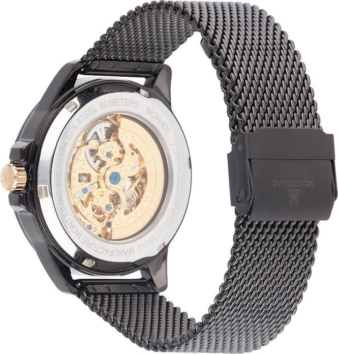 Produktbild Montignac Automatische Uhr Round (Skeleton-Uhr, 42 mm)