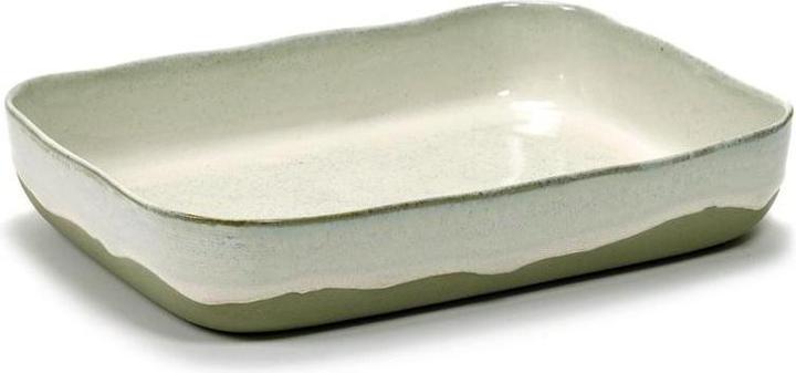 Serax Piatto da Forno Numero Dieci Bianco Spento