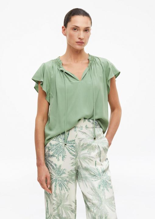 Produktbild s.Oliver Viskose-Bluse mit Smok-Details (44)