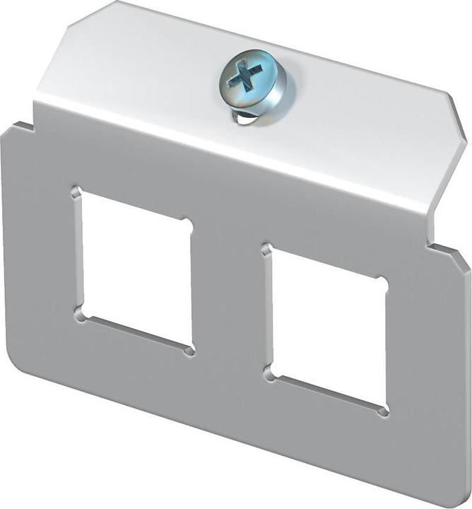 Actual product image OBO Bettermann Support plate with 2 x hole pattern type LE 7407798