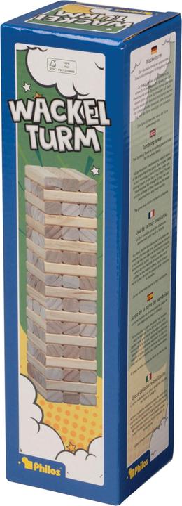 Produktbild Philos Verflixter Turm (Deutsch, Englisch, Französisch, Italienisch, Russisch, 2 - 6 Spieler)