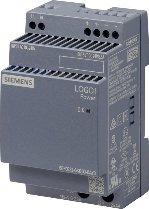 Siemens Bloc d'alimentation sur profilé chapeau (DIN-Rail