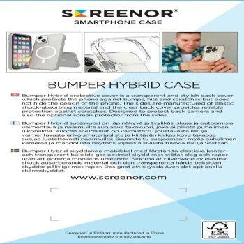Produktbild Screenor Bumper Iphone 17 Magsafe Transparent (Apple iPhone 17)