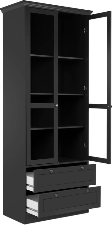 Produktbild Homestyle4u Vitrine Highboard (80 x 200 x 45 cm)