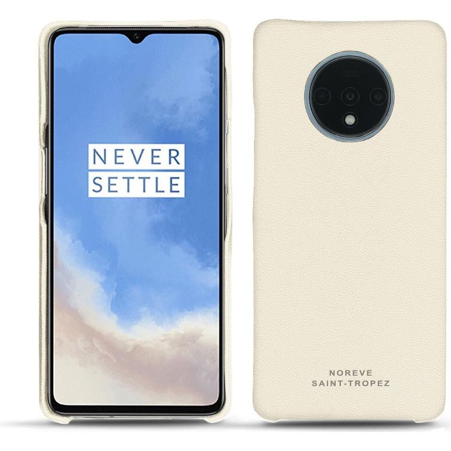 Thumbnail - Noreve Lederschutzhülle (OnePlus 7T), Smartphone Hülle, Weiss