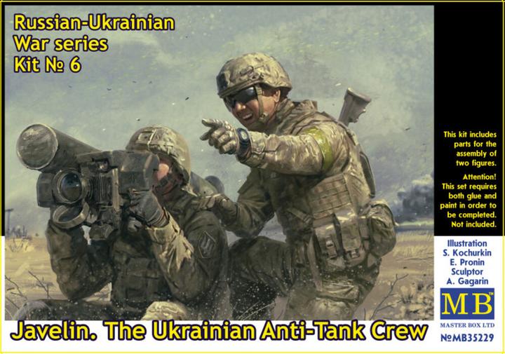 Produktbild Master Box Javelin. The Ukrainian Anti-Tank Crew Russian-Ukrainian War series, Kit?? 6