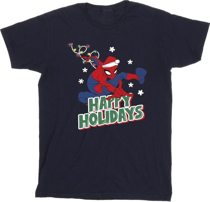 Produktbild Spiderman Happy Holidays TShirt (S)