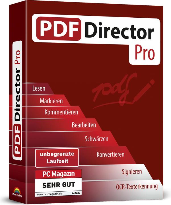 PDF Director Pro (1 User, 1 Geräte/User, unbegrenzt)