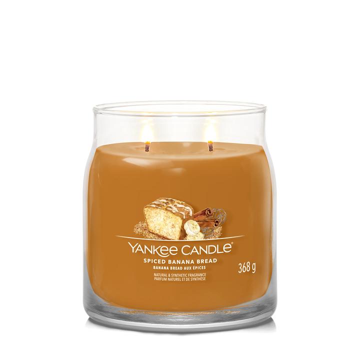 Produktbild Yankee Candle Duftkerze Spiced Banana Bread Signature Medium Jar