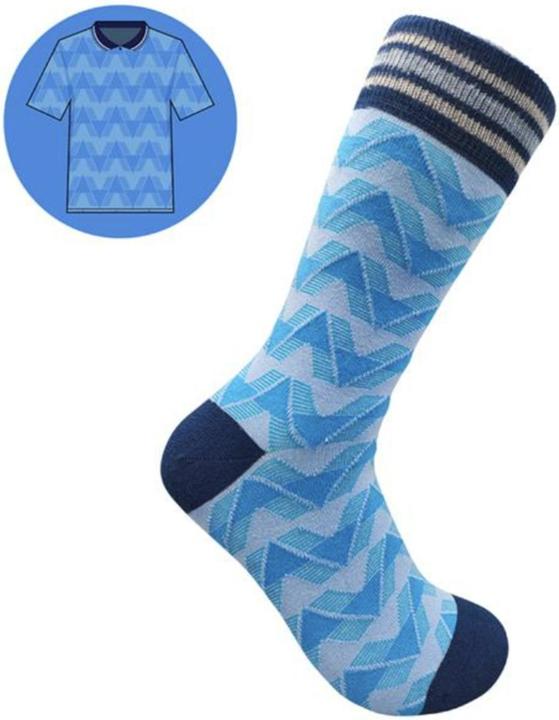 Actual product image Manchester City FC Mens SicSock Retro Socks (40.5 - 45.5)