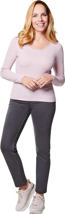 Produktbild Blue seven Rippshirt «Spitze» (40)