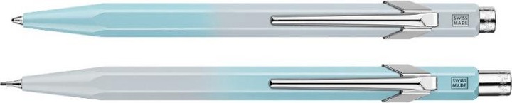 Actual product image Caran d'Ache 849 Set Blue Lagoon Sonderedition (Polar blue, Frost grey, 2 x)