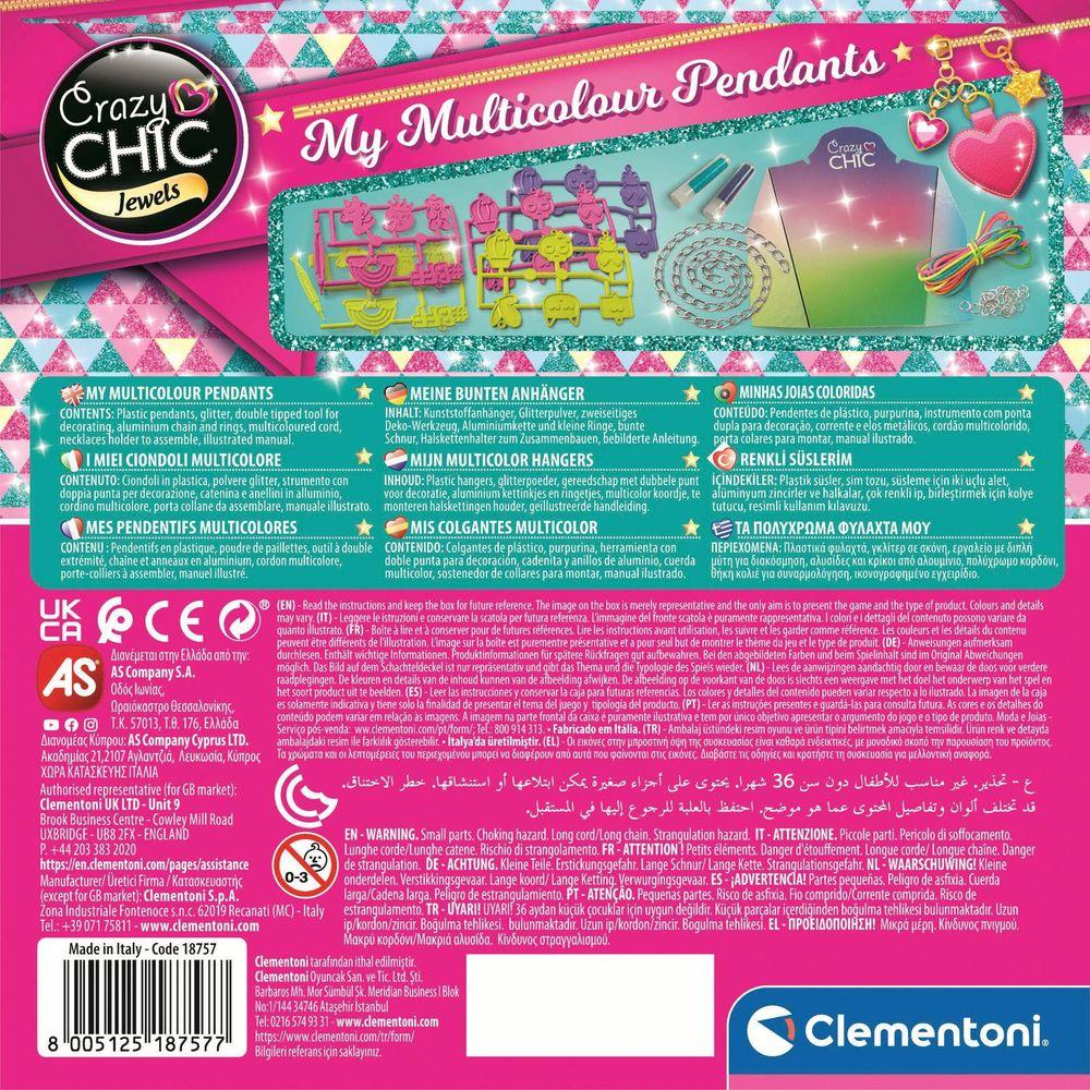 Thumbnail - Clementoni Crazy Chic Meine Bunten Anhänger DFI