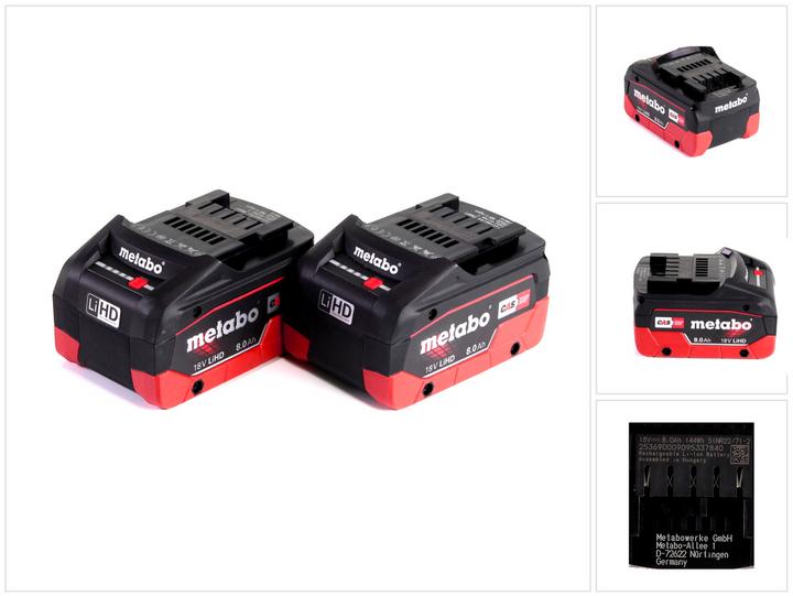 Produktbild Metabo LiHD Akkupack (18 V)