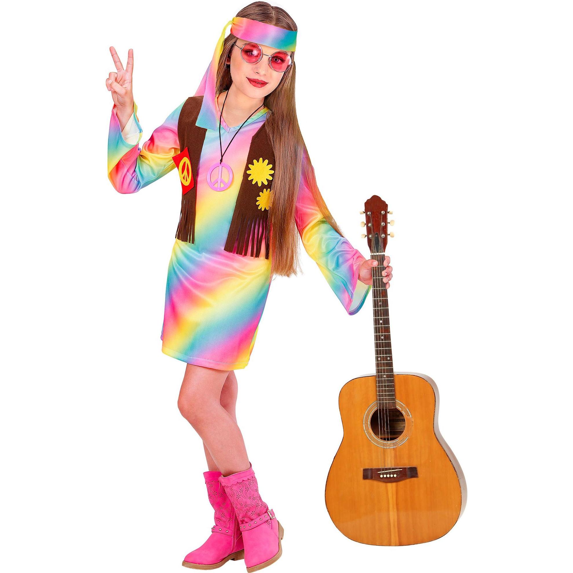 Widmann Kostüm Hippie Girl (140)