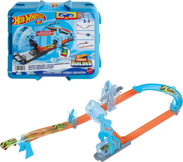 Hot Wheels Track Builder – Boîte Lancement Cascade