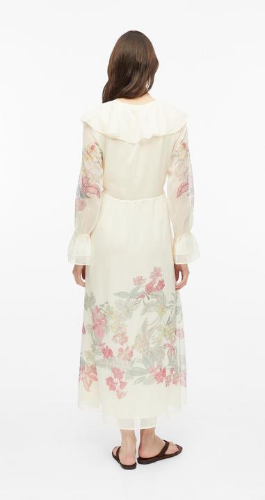 Image du produit Comma Langes Kleid aus Crêpechiffon mit Volant-Details (36)