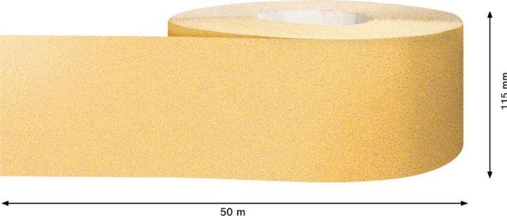 Produktbild Bosch Professional Zubehör EXPERT C470 Schleifpapierrolle zum Handschleifen, 115 mm x 50 m, G 60 (60)