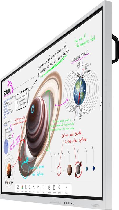 Actual product image Samsung Flip 4 Pro WM75B (3840 x 2160 Pixels, 75")