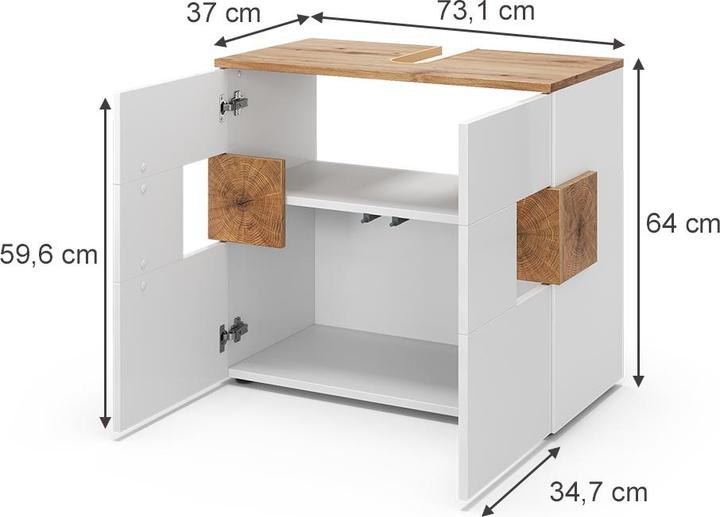 Produktbild Vicco Eden (73.10 x 37 x 64 cm)
