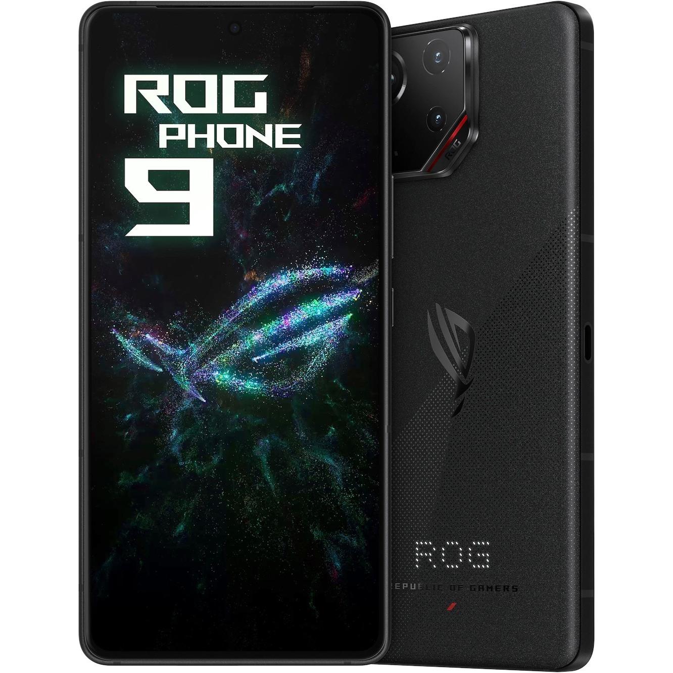 ASUS ROG Phone 9 (512 GB, Phantom Black, 6.78", SIM + eSIM, 5G), Smartphone, Schwarz