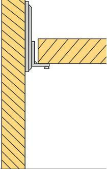 Actual product image Franko Hanging plate, bedside fittings Varifix (1 pcs.)