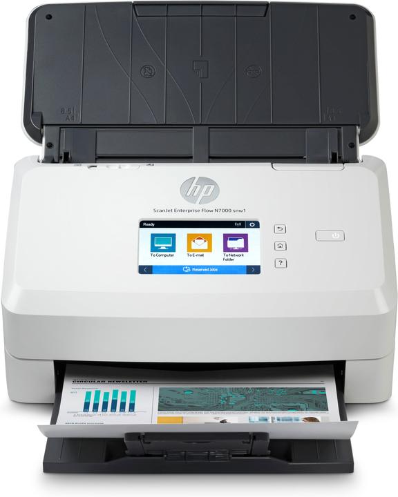 Actual product image HP ScanJet Enterprise Flow N7000 snw1 (LAN, USB, WLAN)