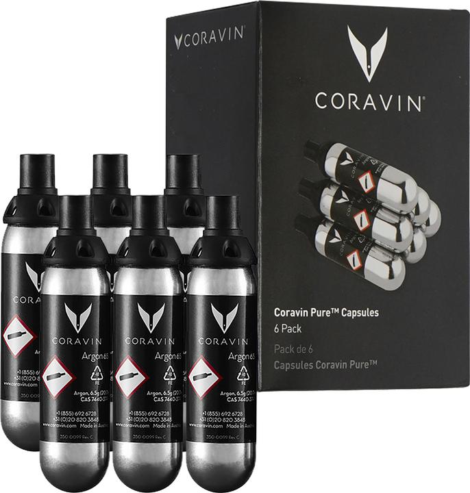 Actual product image Coravin Cartridges 6 pieces