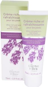 Produktbild Le Château du Bois Reichhaltige, erfrischende Fusscreme -75mL (Fussbad, 75 ml)