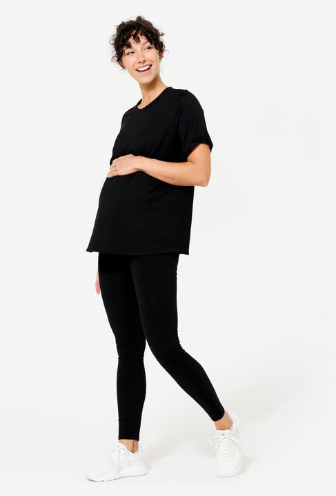 Image du produit Domyos T-shirt de maternité yoga femme, noir (M)