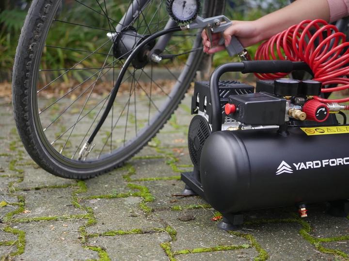 Actual product image Yard Force Silent Compressor (6 l, 8 bar)