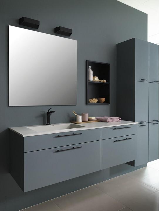 Produktbild Furnipart Möbelgriff Tau Breite 286 mm, Aluminium schwarz matt gebürstet